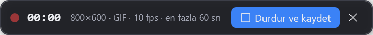 Kayıt çubuğu